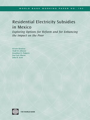 cover image of Residential Electricity Subsidies in Mexico